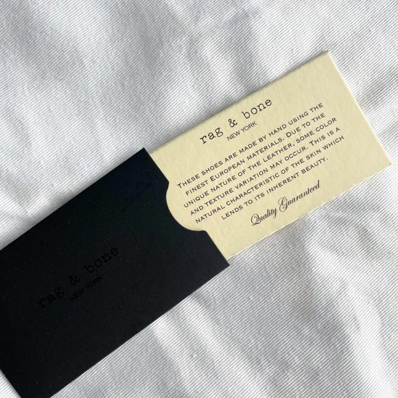 Rag & Bone Kent Velcro Off-White Neutral Sneakers - Picture 11 of 12